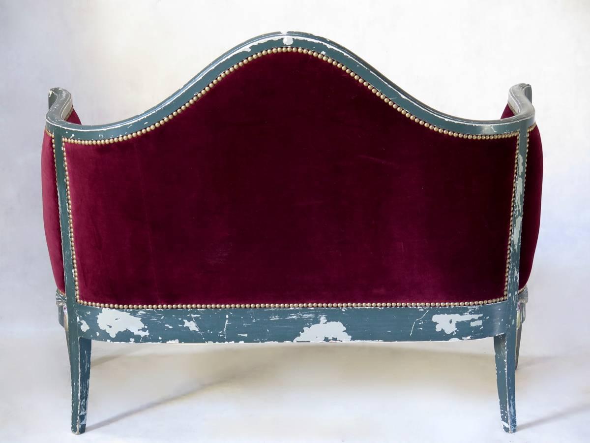 Art Deco Settee, France, circa 1920s For Sale 2