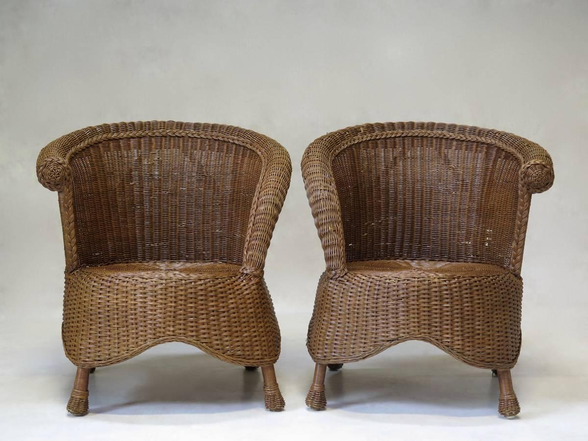 wickerwork furniture