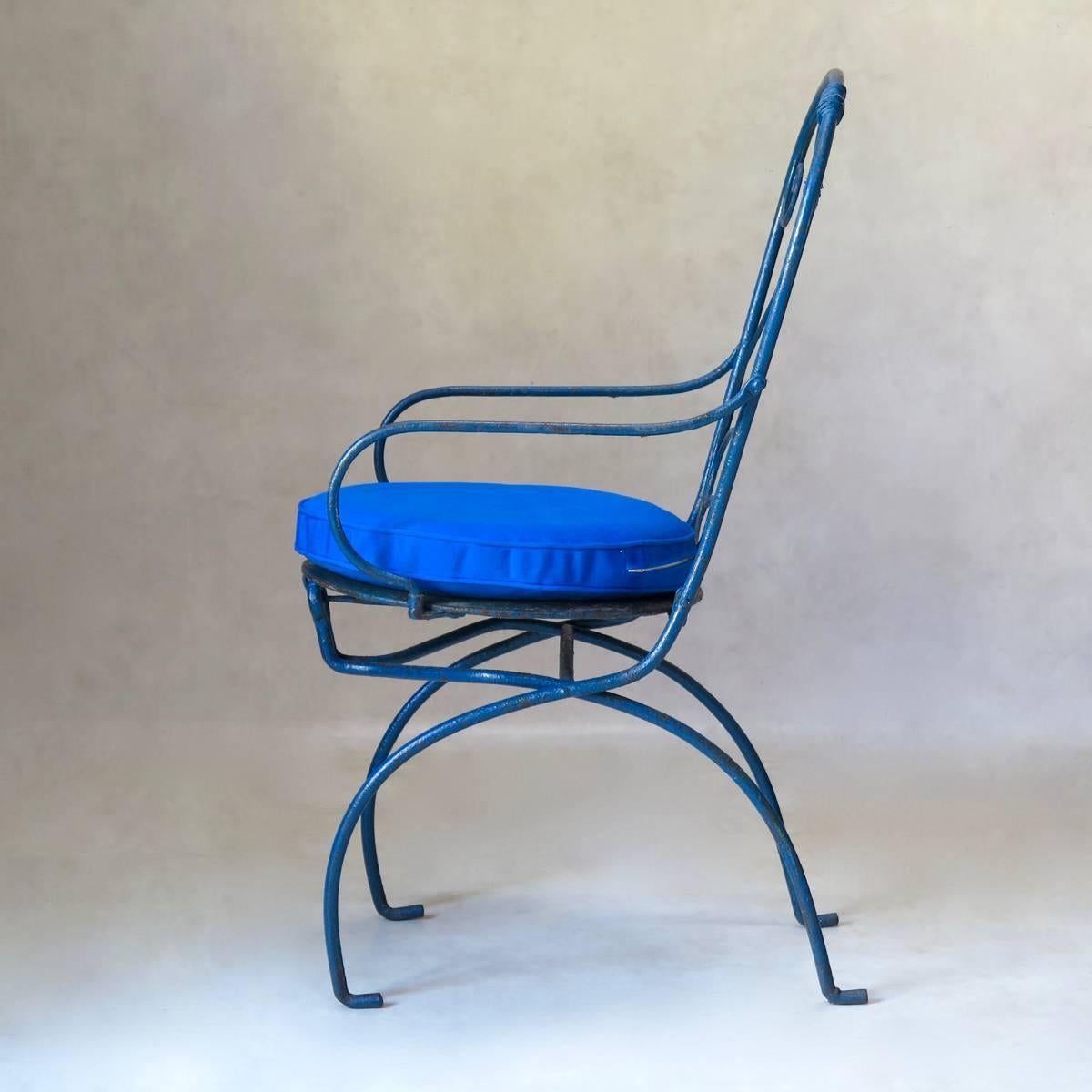 sillones de hierro artesanales