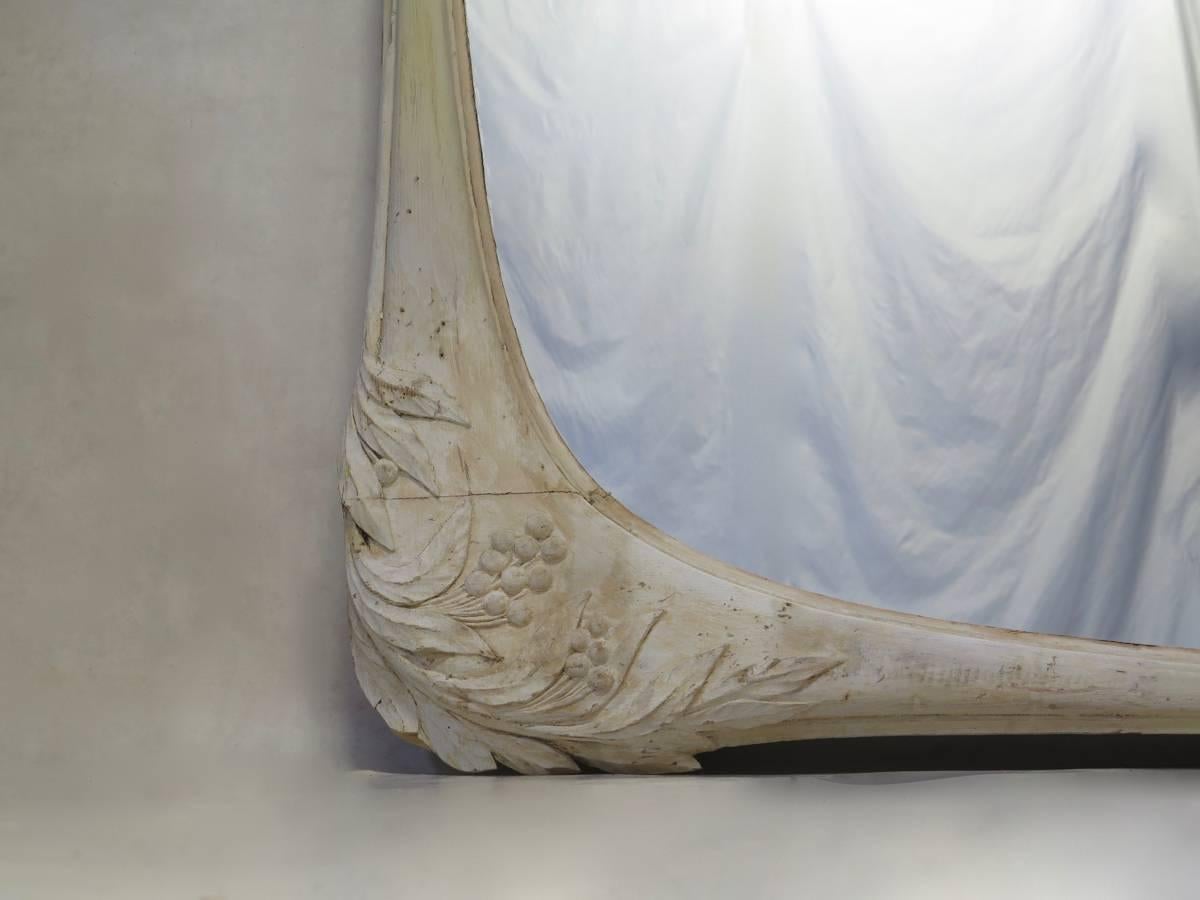 Large Art Nouveau Mirror, France, circa 1900s 1