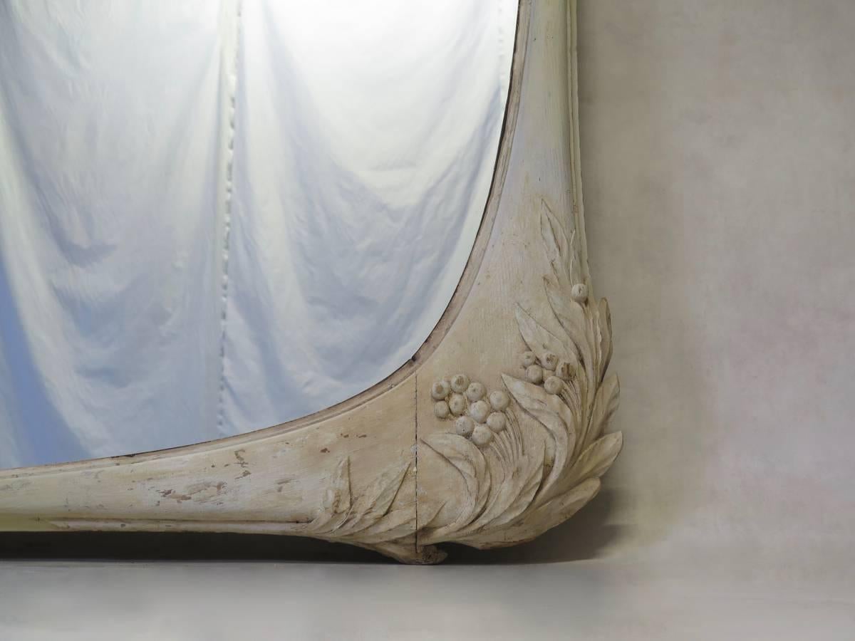 20th Century Large Art Nouveau Mirror, France, circa 1900s