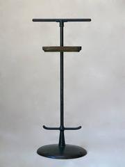 Two Modernist Cast-Iron Valets, France, circa 1930s