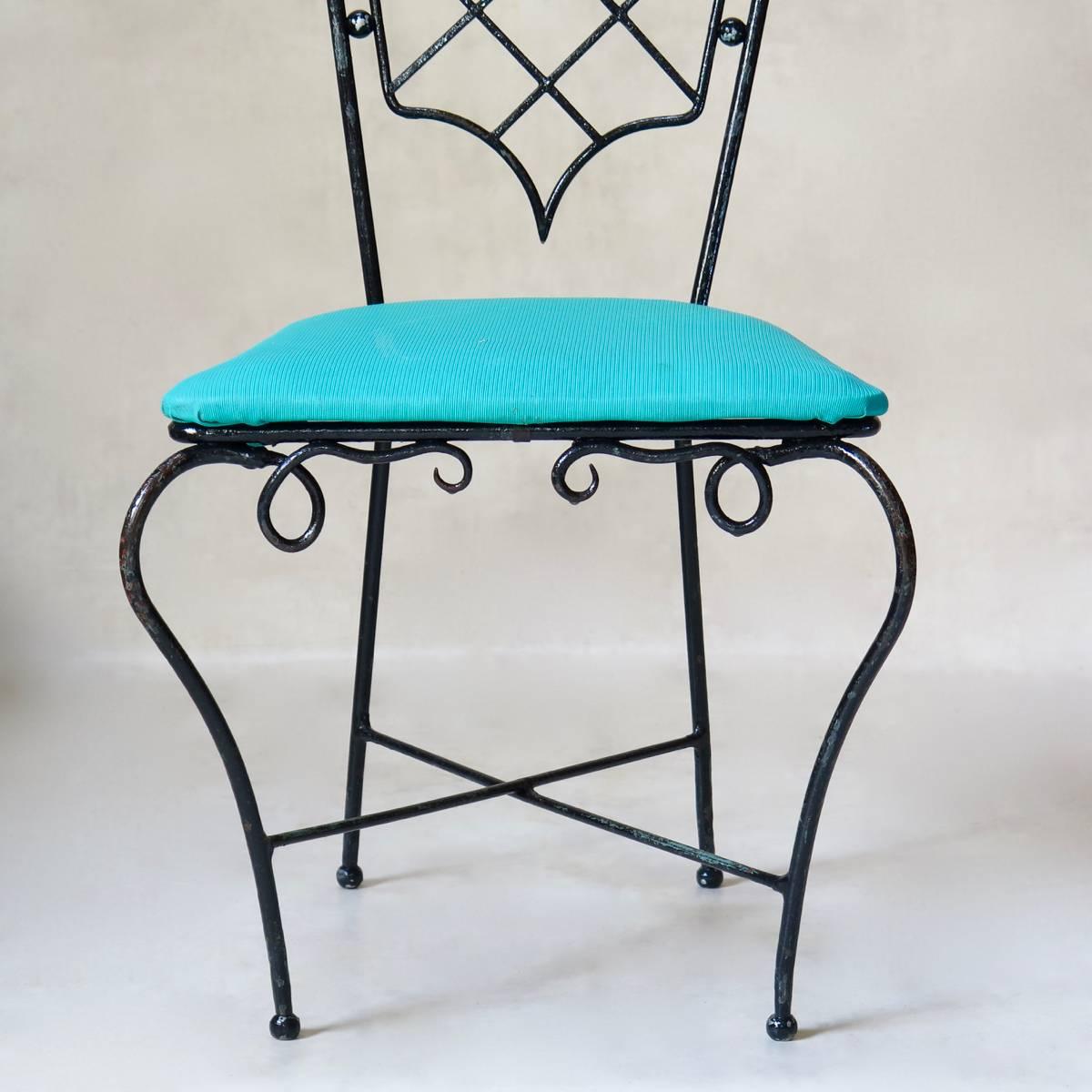 Six Chairs Attributed to René Prou, France, 1940s For Sale 2