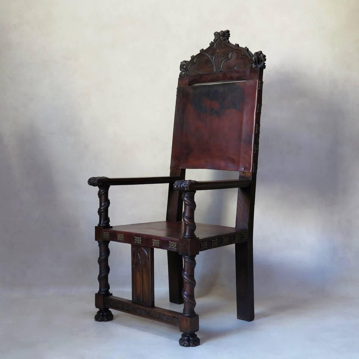 chaise moyen age