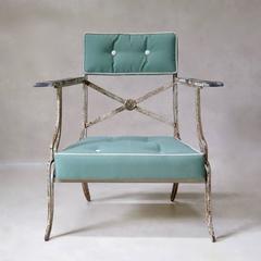 French Art Deco Wrought-Iron Set, circa 1930s