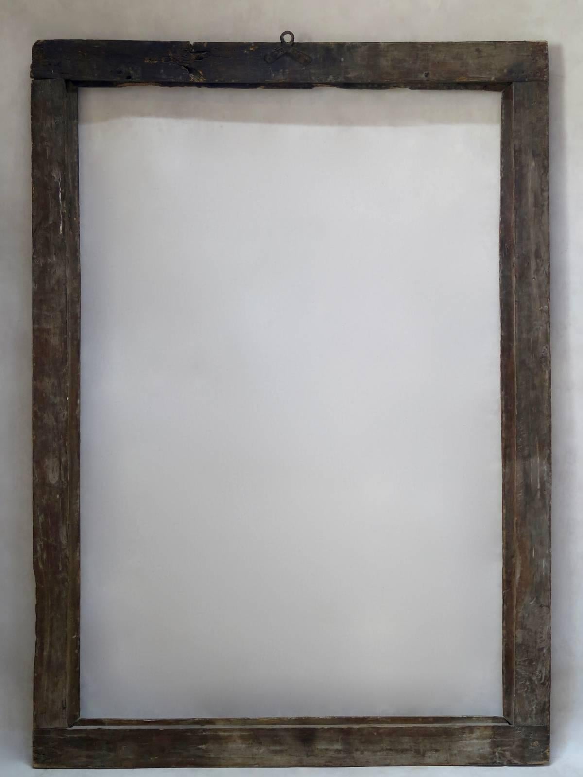 Very Large Carved Frame, Italy, circa 1800s For Sale 4