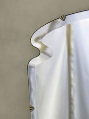 Art Nouveau Mirror with Carved Flowers, France, Early 20th Century