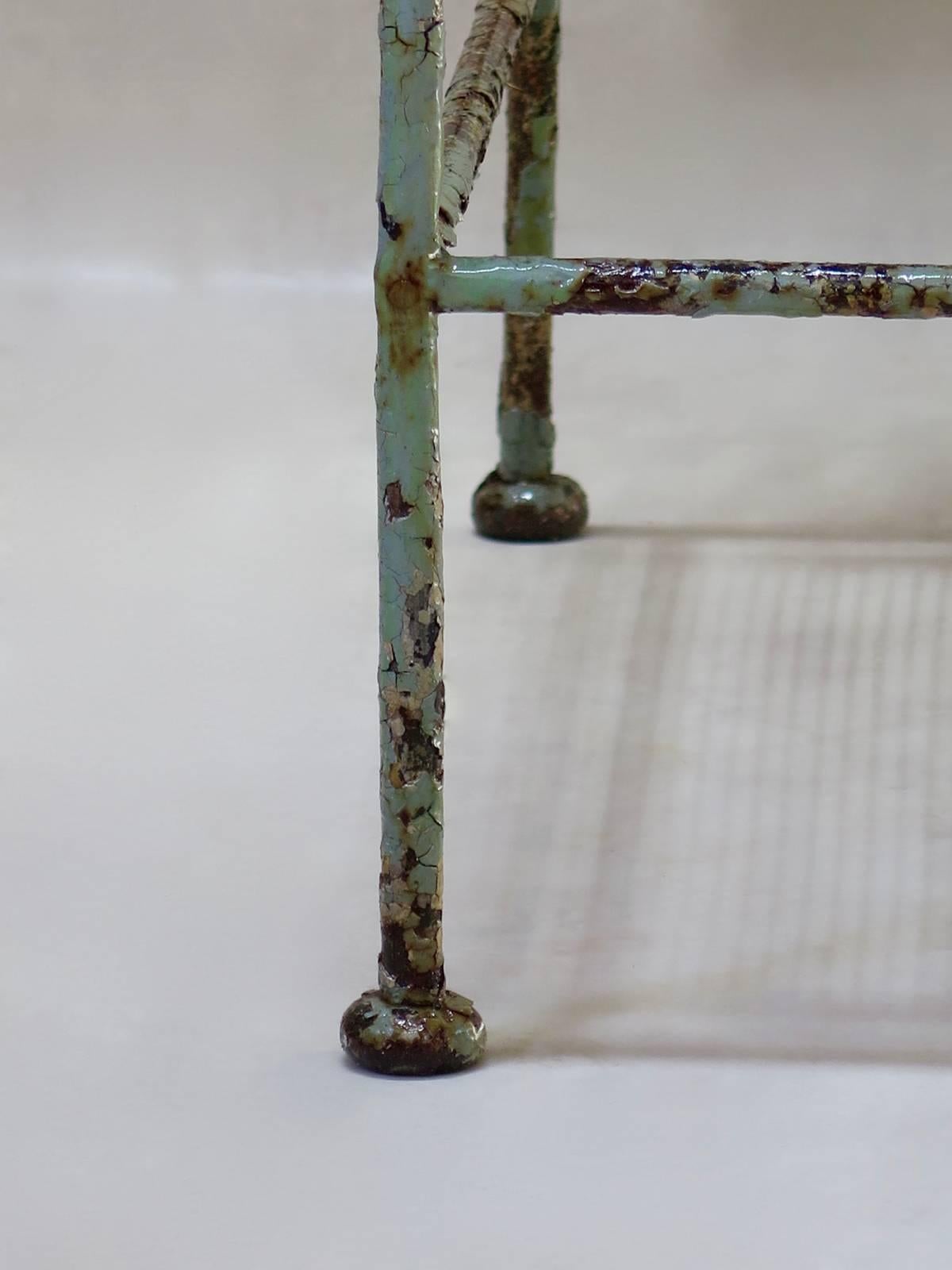 Fauteuil insolite en fer, France, datant d'environ 1900 en vente 2