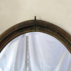 Large Oak Mirror, France, 19th Century