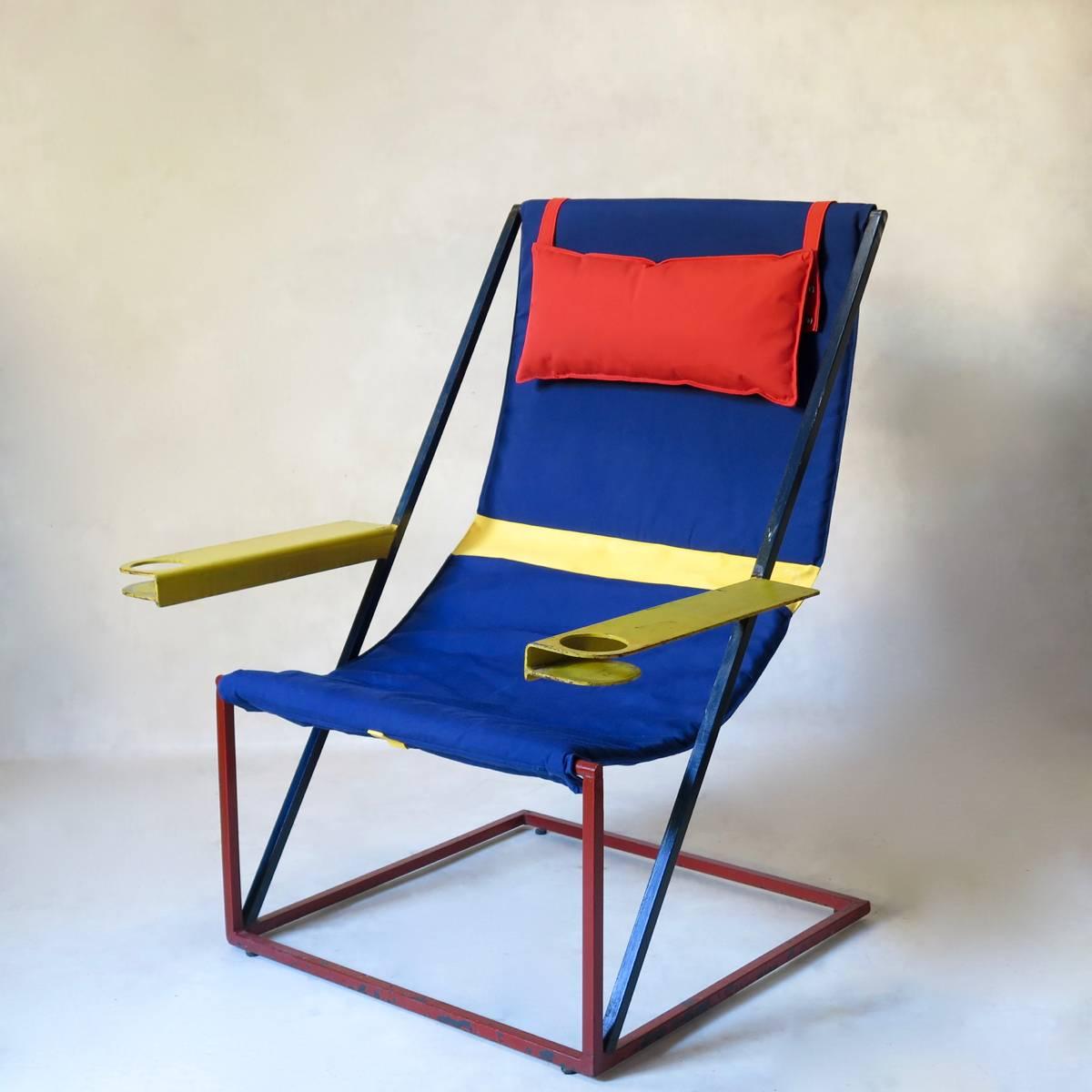 Mid-Century Modern Jumbo Modernist Chairs, France, circa 1950s For Sale