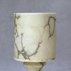 Alabaster Lamp, France, circa 1970s
