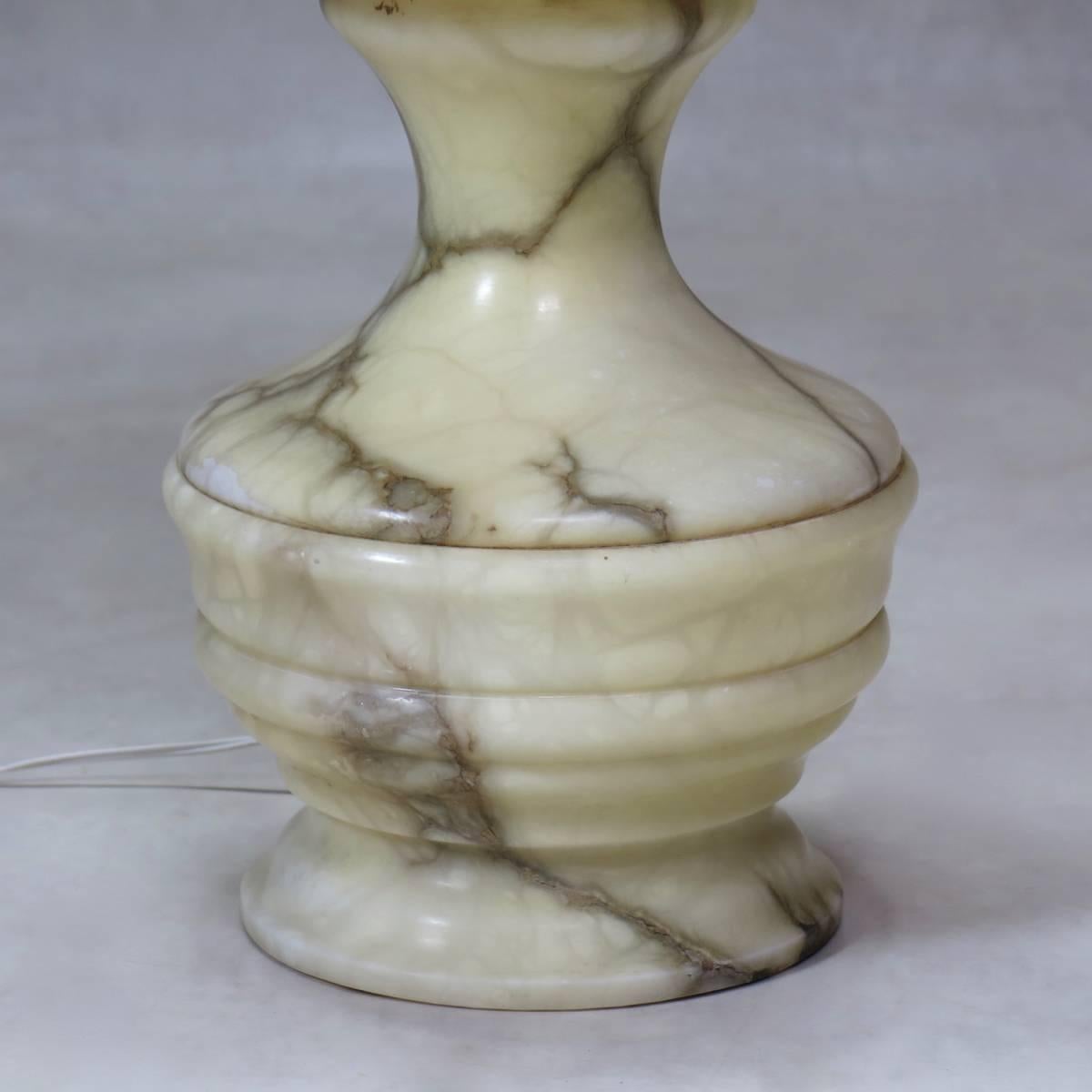 antique alabaster lamp shade
