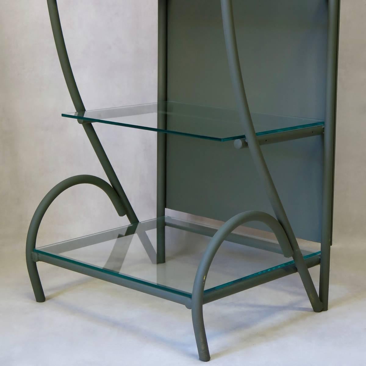Mid-Century Modern Pair of Retro, 1960s French Shelving Units For Sale