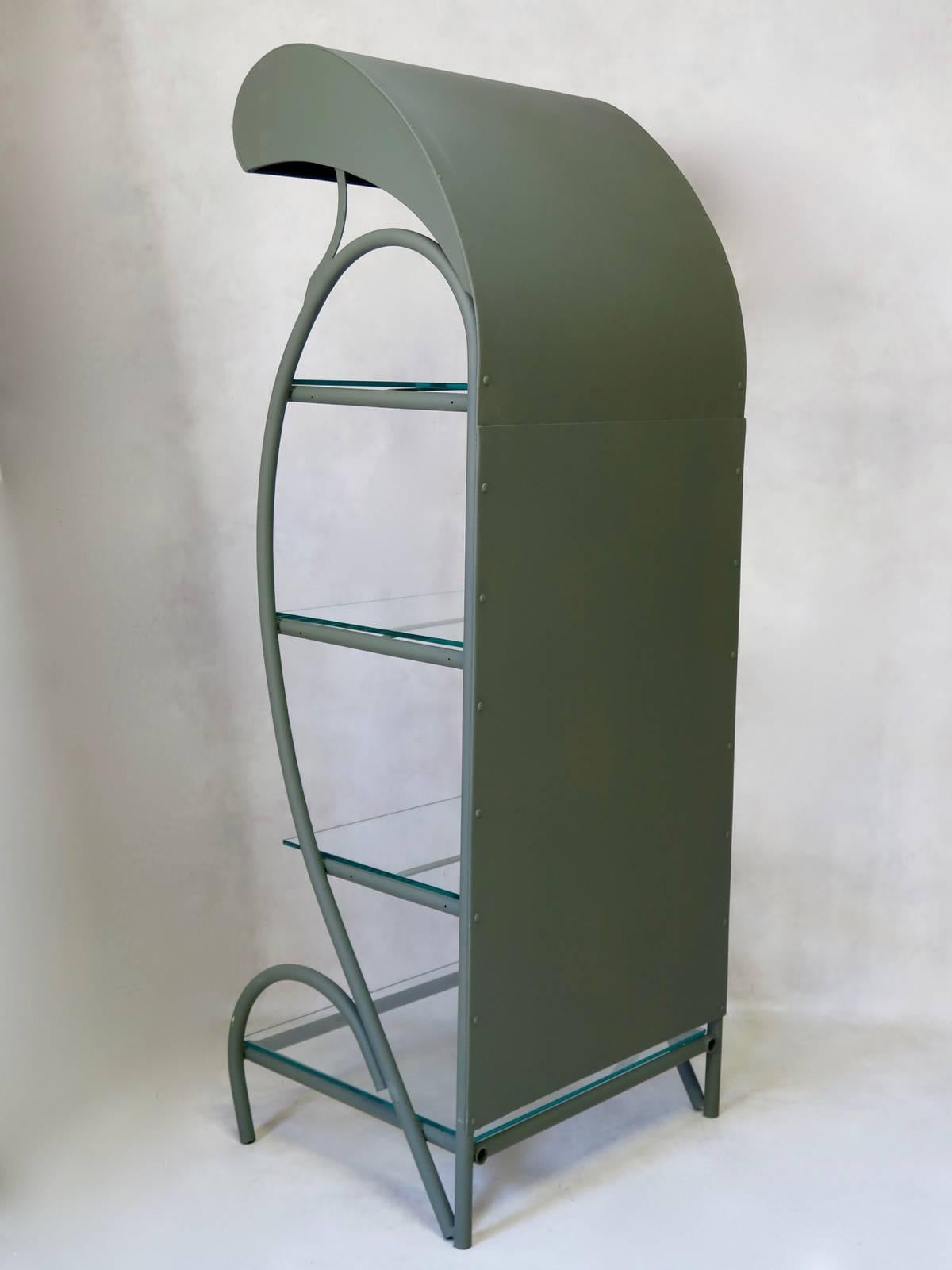 Pair of Retro, 1960s French Shelving Units For Sale 1