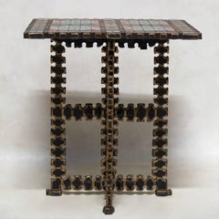 Pair of "Puzzle" Side Tables, France, circa 1950s