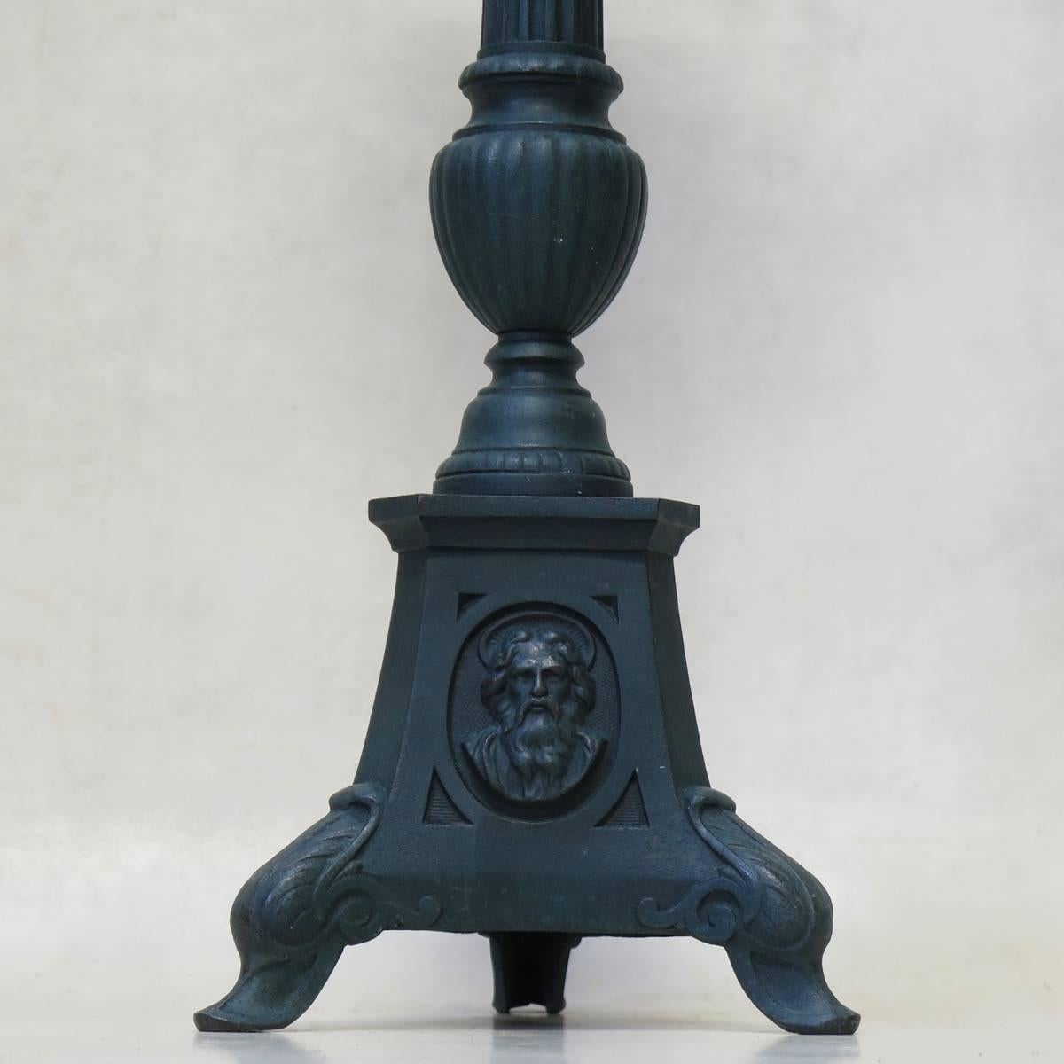 Set of Four French 19th Century Candle Sticks 6
