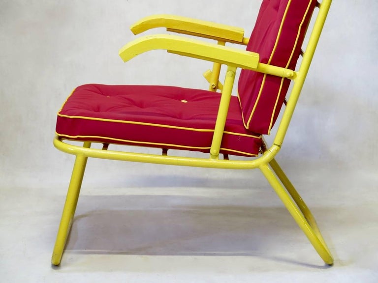 French 1950s Sun Loungers For Sale at 1stDibs