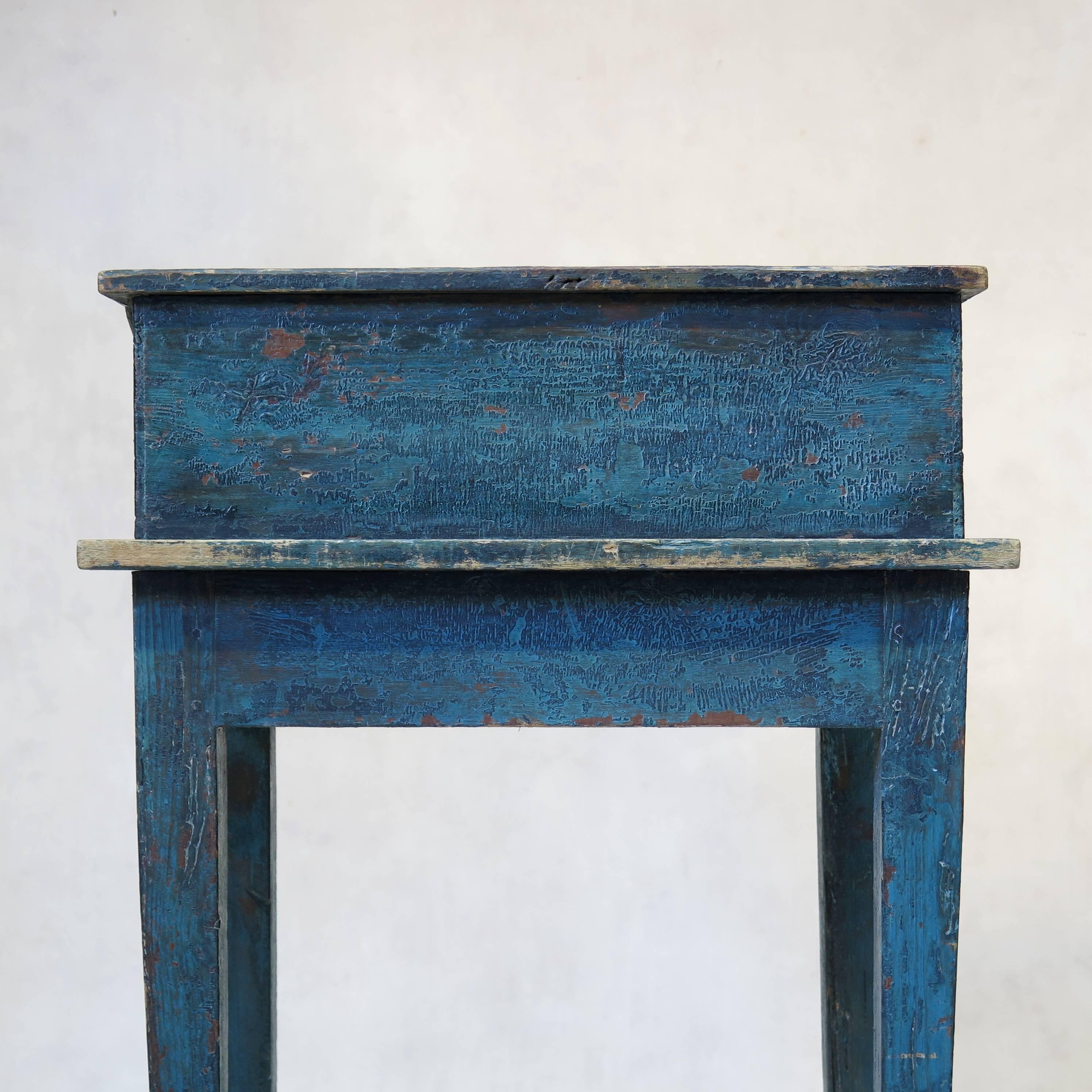 Painted Writing Desk, France, circa 1850s 4