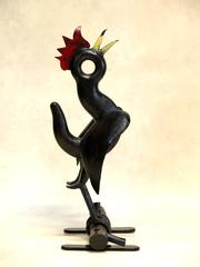 Sculpture de coq unique - France, vers les années 1960