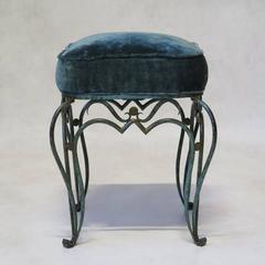 Elegant Pair of French 1940s Stools