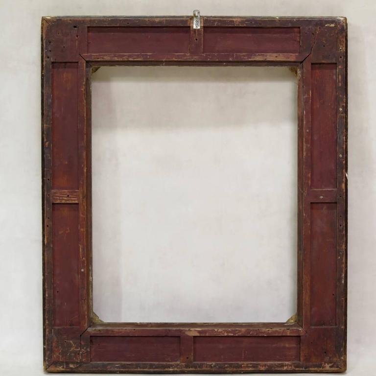 Large Elaborately Carved Chinese Style Frame, France, 19th Century For