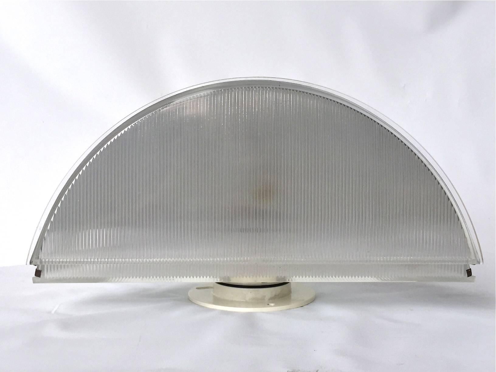Metal Pair of Extra Large Wall Lights by Tobia Scarpa / 2 pairs available For Sale