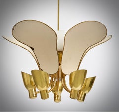 Extremely rare ceiling lamp designed by Carl-Axel Acking