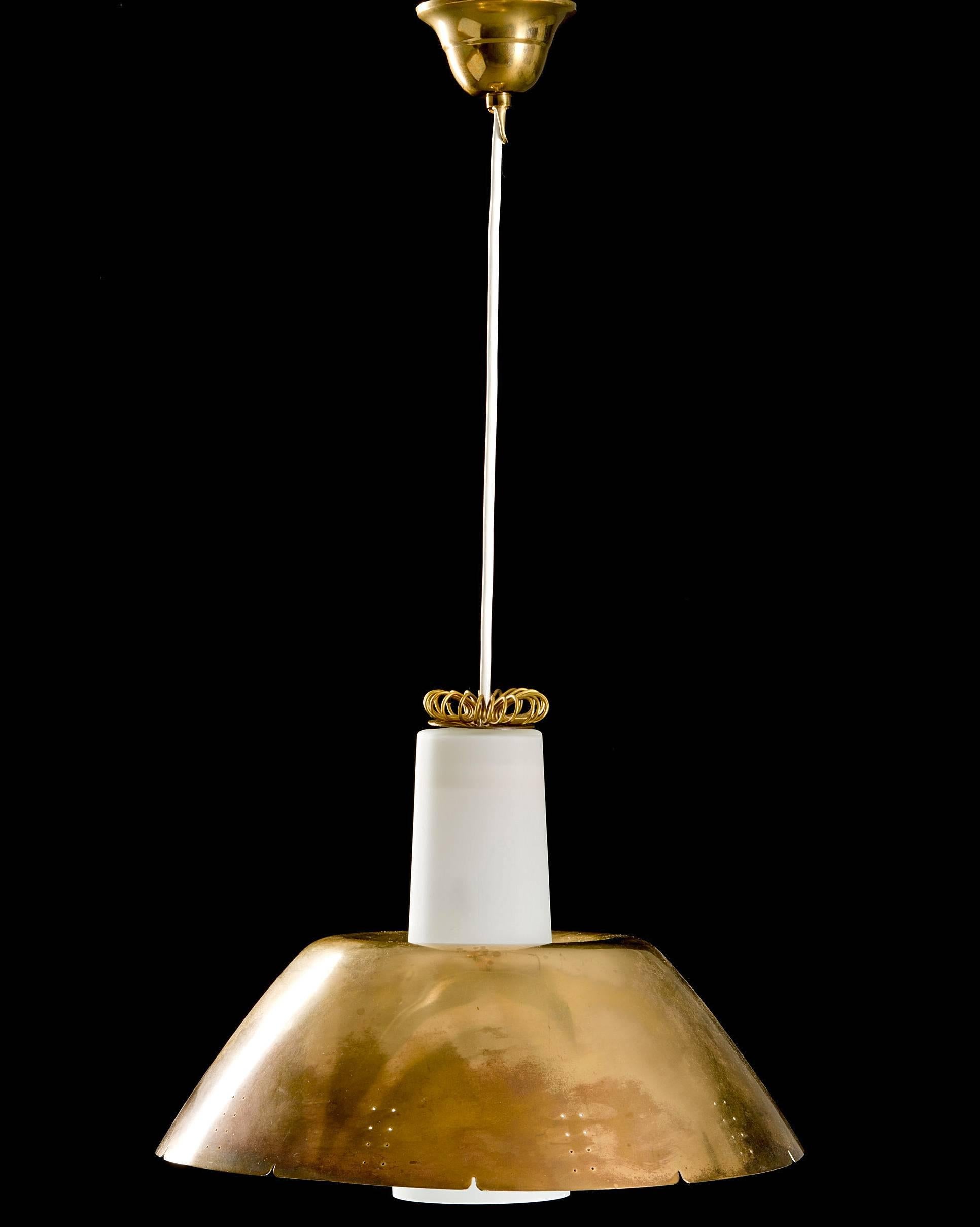 Finnish Pendant by Paavo Tynell for Idman 