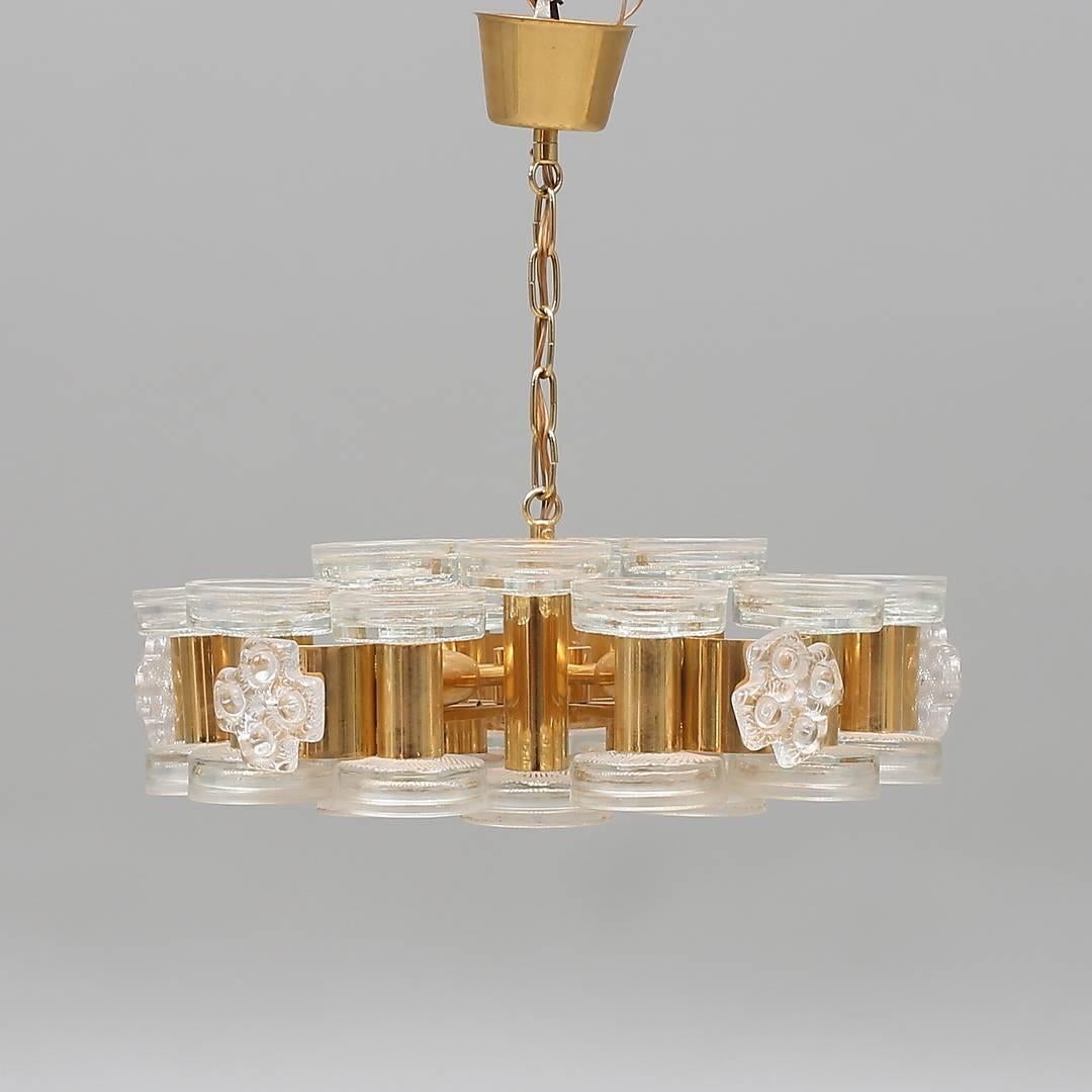 Scandinavian Modern Pendant Orrefors Attributed For Sale