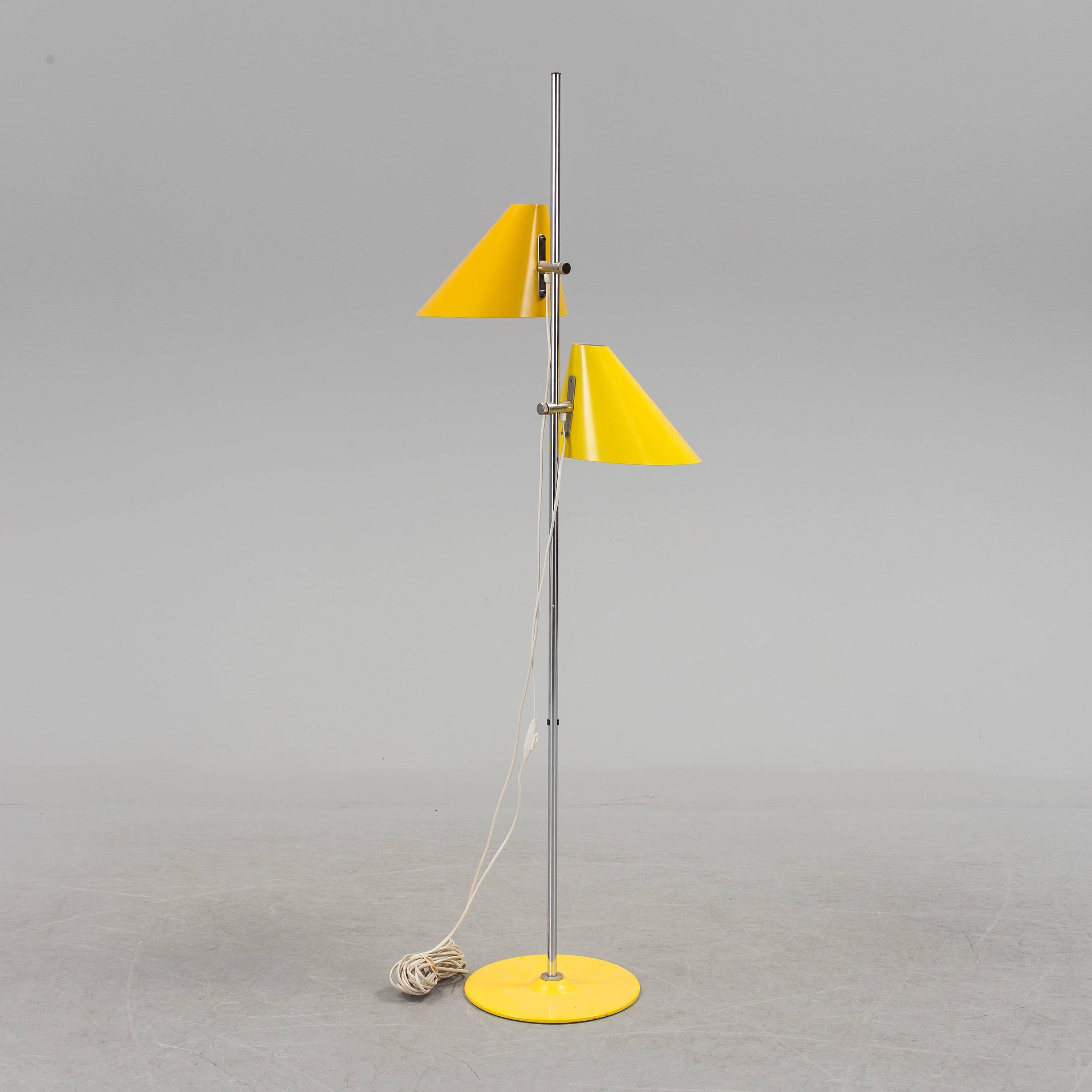 Scandinavian Modern Floor Lamp by Hans- Agne Jakobsson For Sale