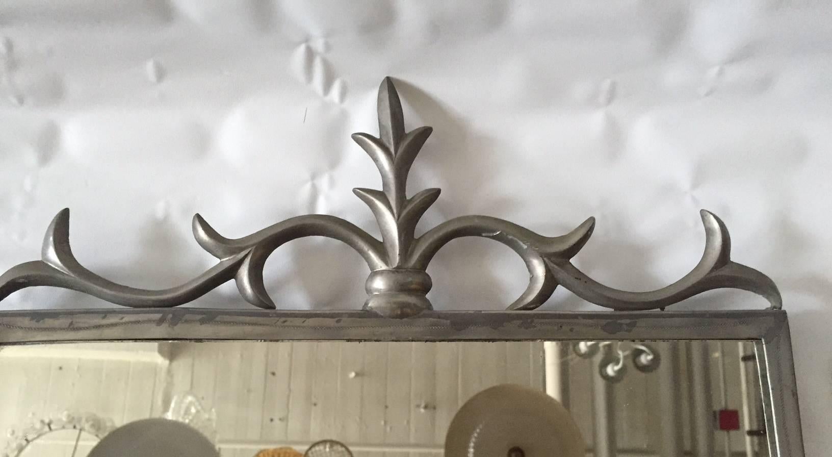 Set of Swedish Pewter Mirrors In Good Condition In Long Island City, NY
