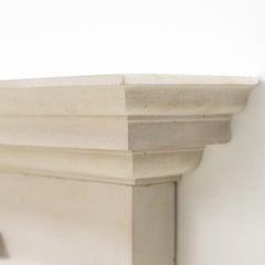 Reclaimed Carved Stone Baroque Chimneypiece