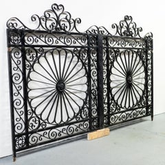 Reclaimed Wrought Iron Gates Estate Driveway Gates