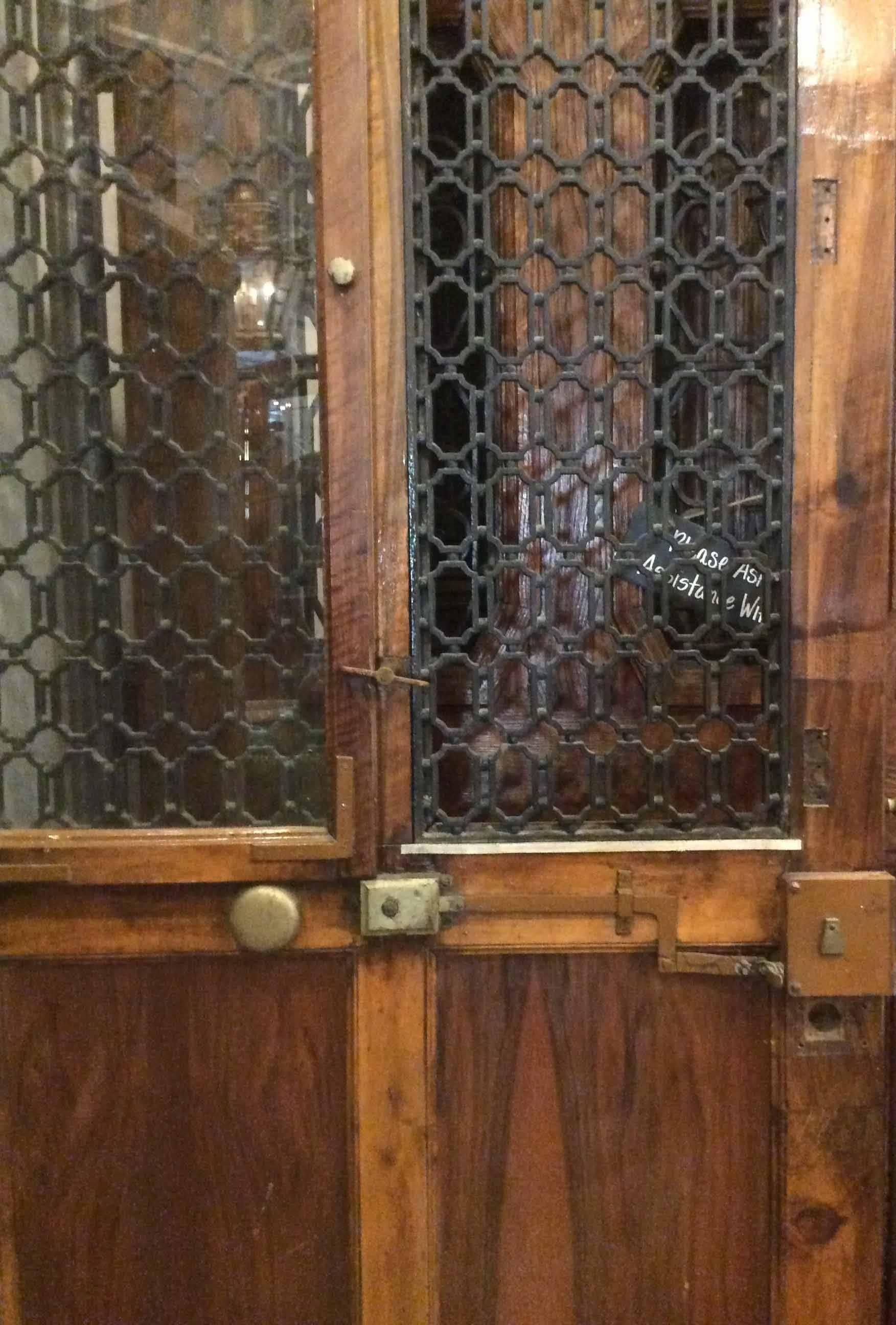 doors with ironwork