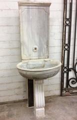 Antique Marble Sink with Stand