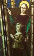 Religious Stain Glass "The Flight to Egypt"