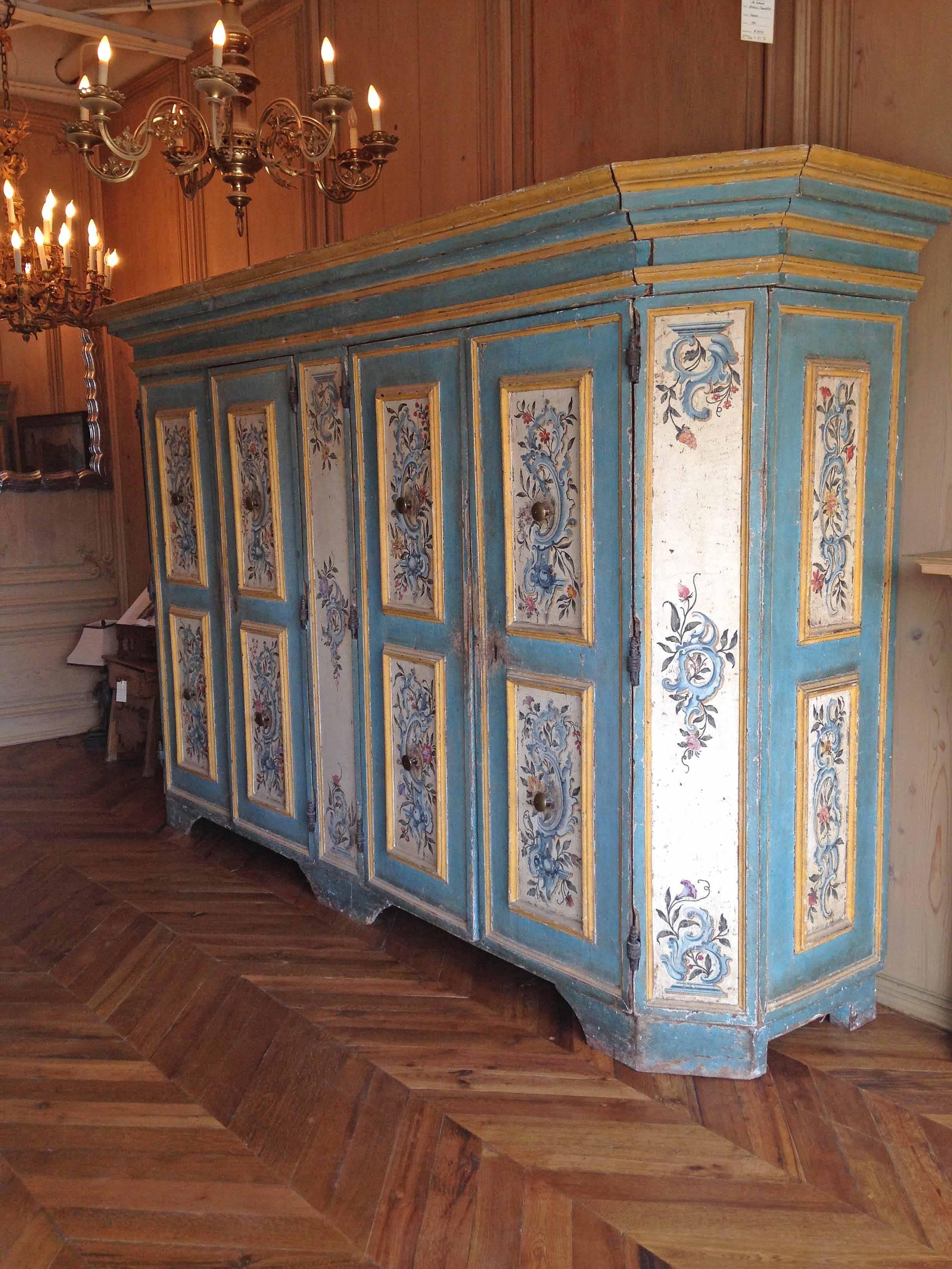 antique italian armoire