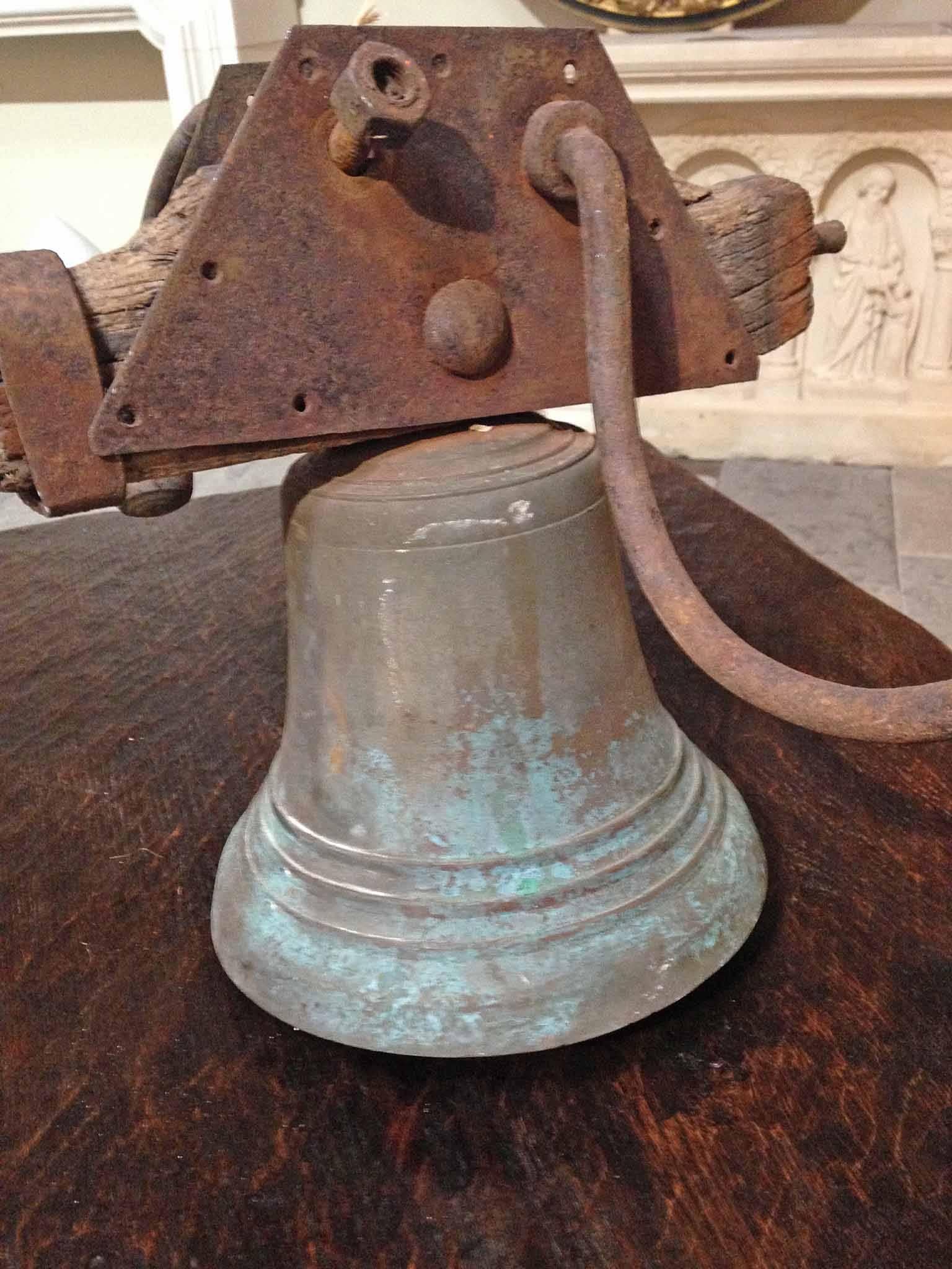 18th century church bell. 

Origin: France,

circa 1780 

Measurements: 22