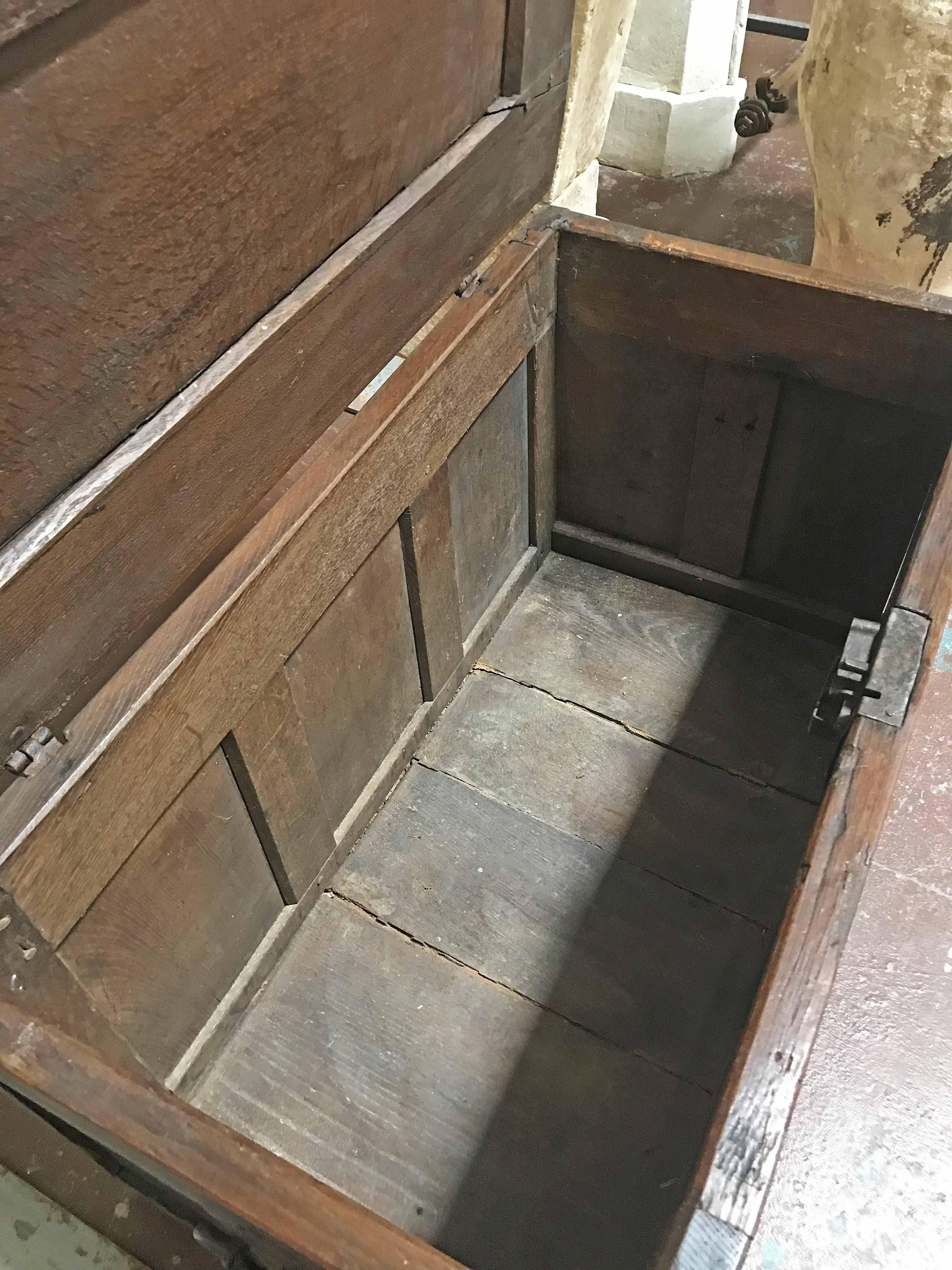 18th Century Antique Spanish Chest,  circa 1750