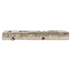 Antique French Limestone Trough