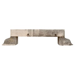 Used French Limestone Trough with Bases