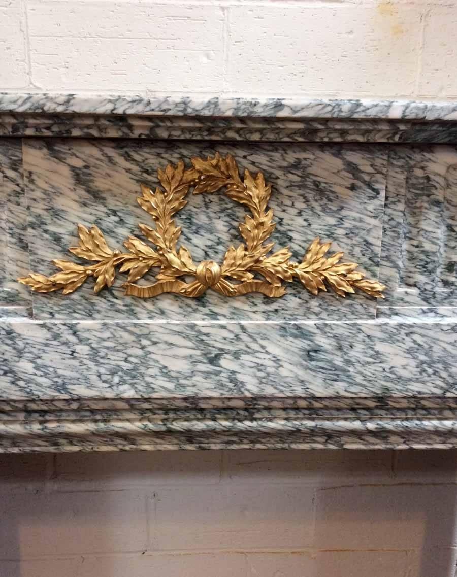 19th Century Empire French Marble Mantel