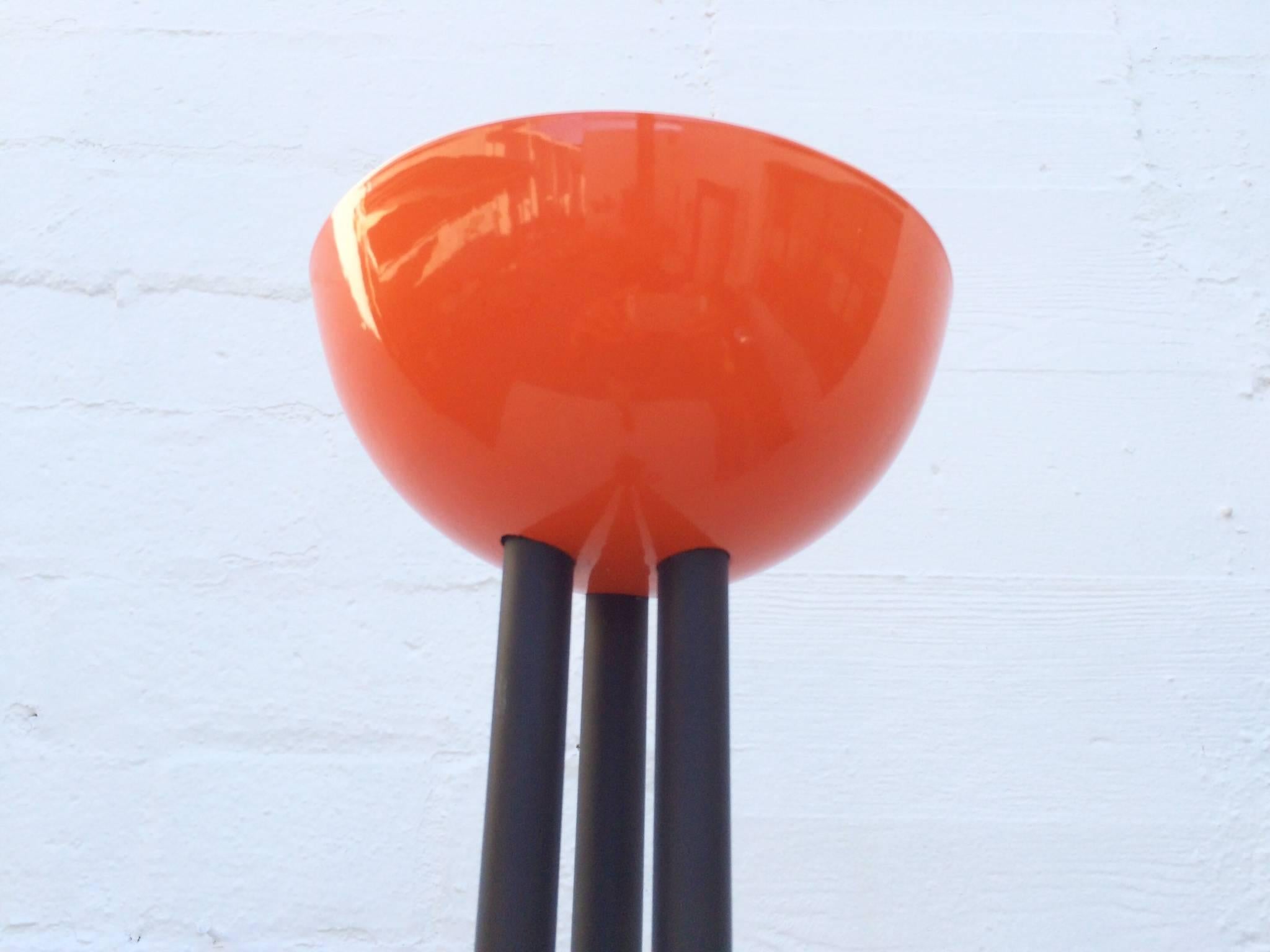 Modern Torchiere Floor Lamp Designed by Ron Rezek