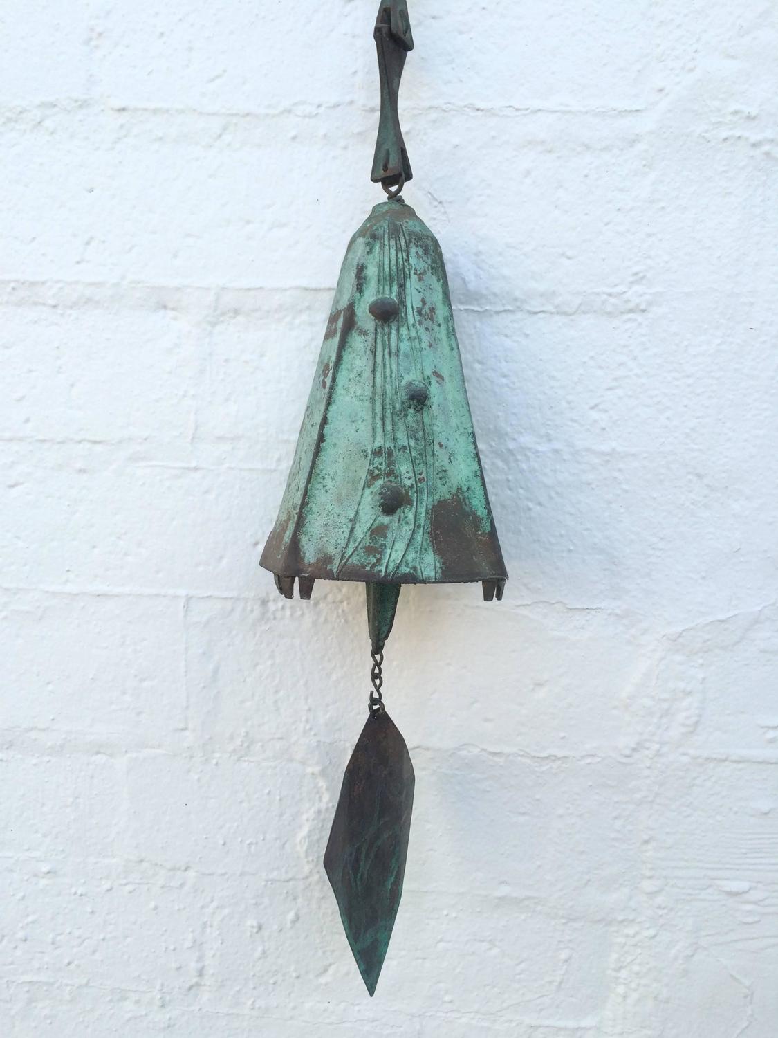Cast Bronze Wind Bell by Paolo Soleri For Sale at 1stdibs