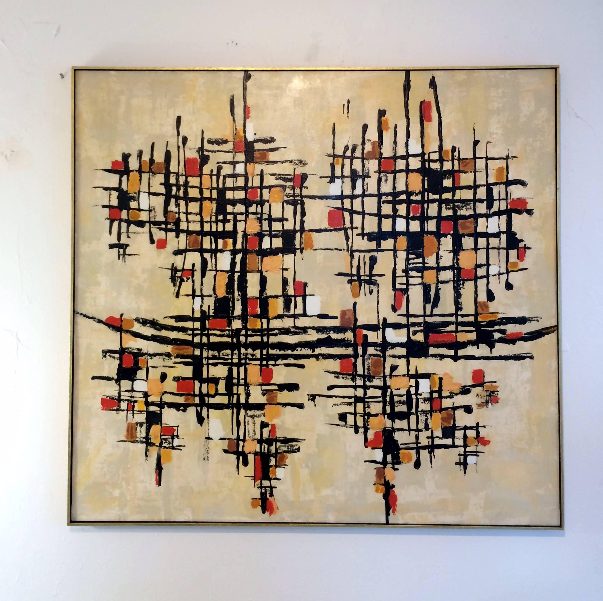 American Untitled Original Abstract Painting by Tim Mitchell