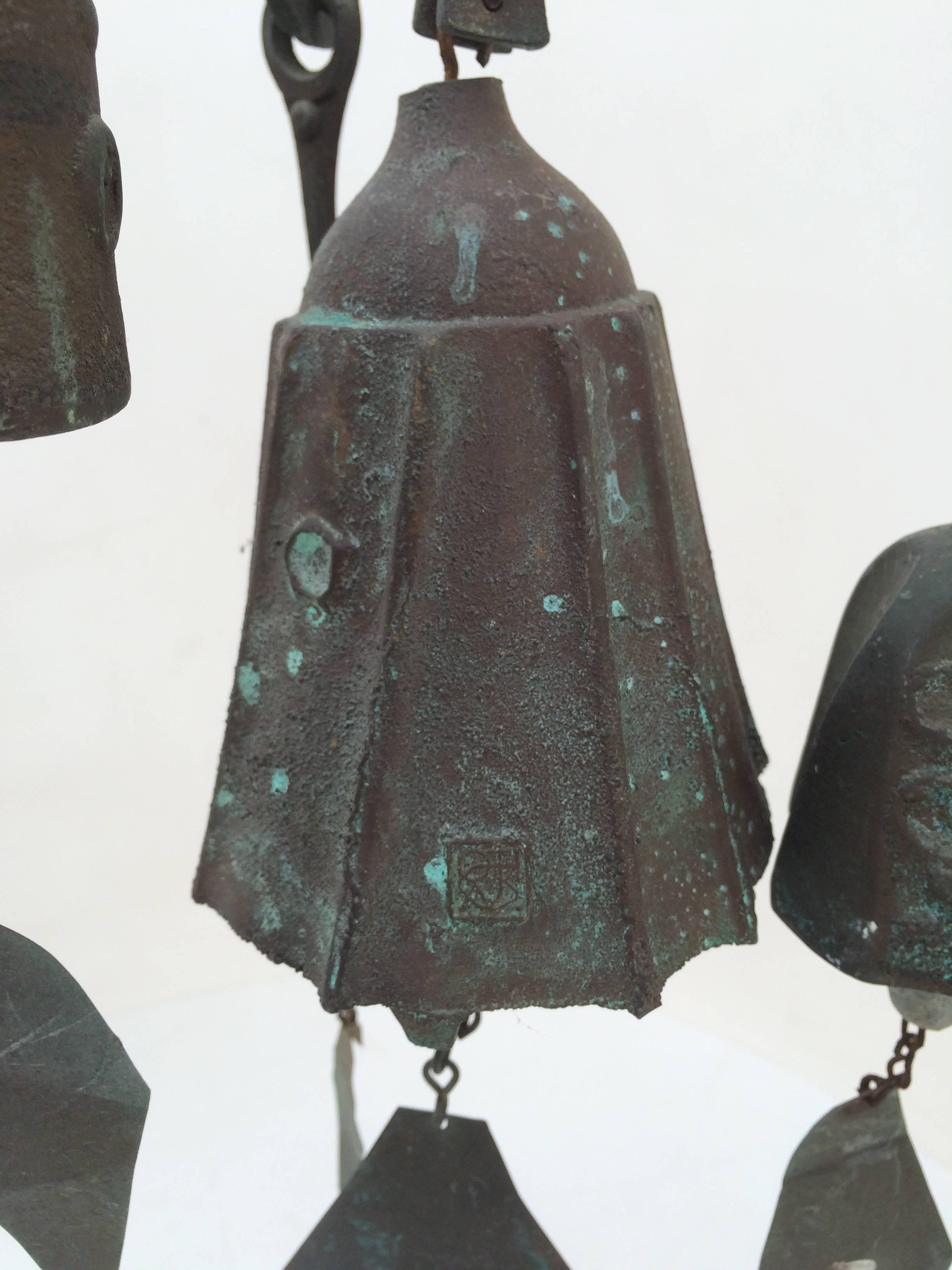 Cast Bronze Wind Bells by Paolo Soleri