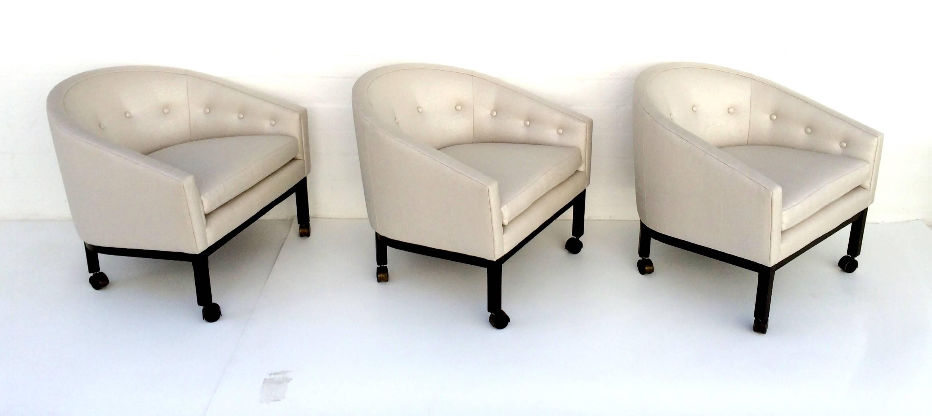 Set of Three Club Chairs 2