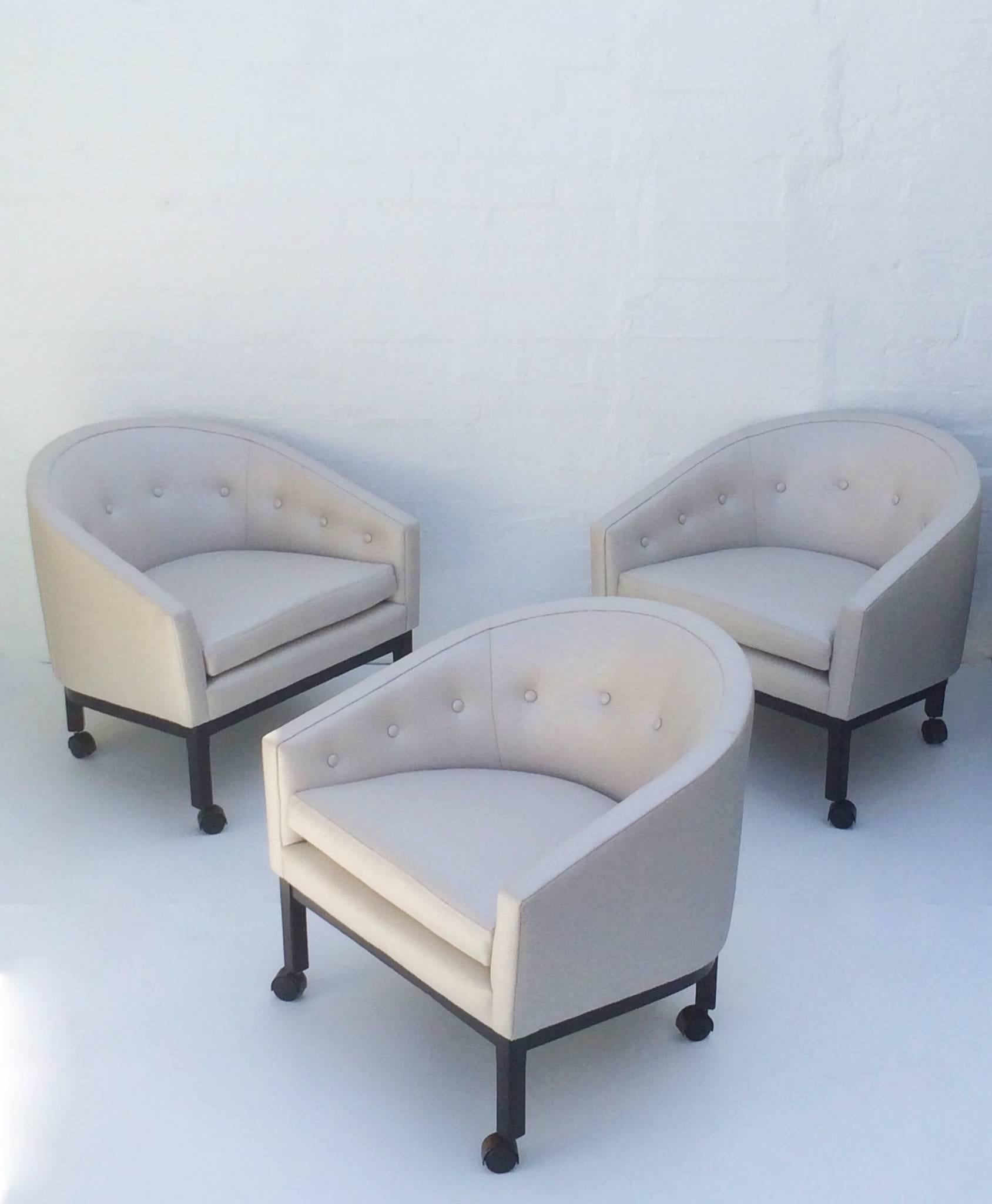 Set of Three Club Chairs 3