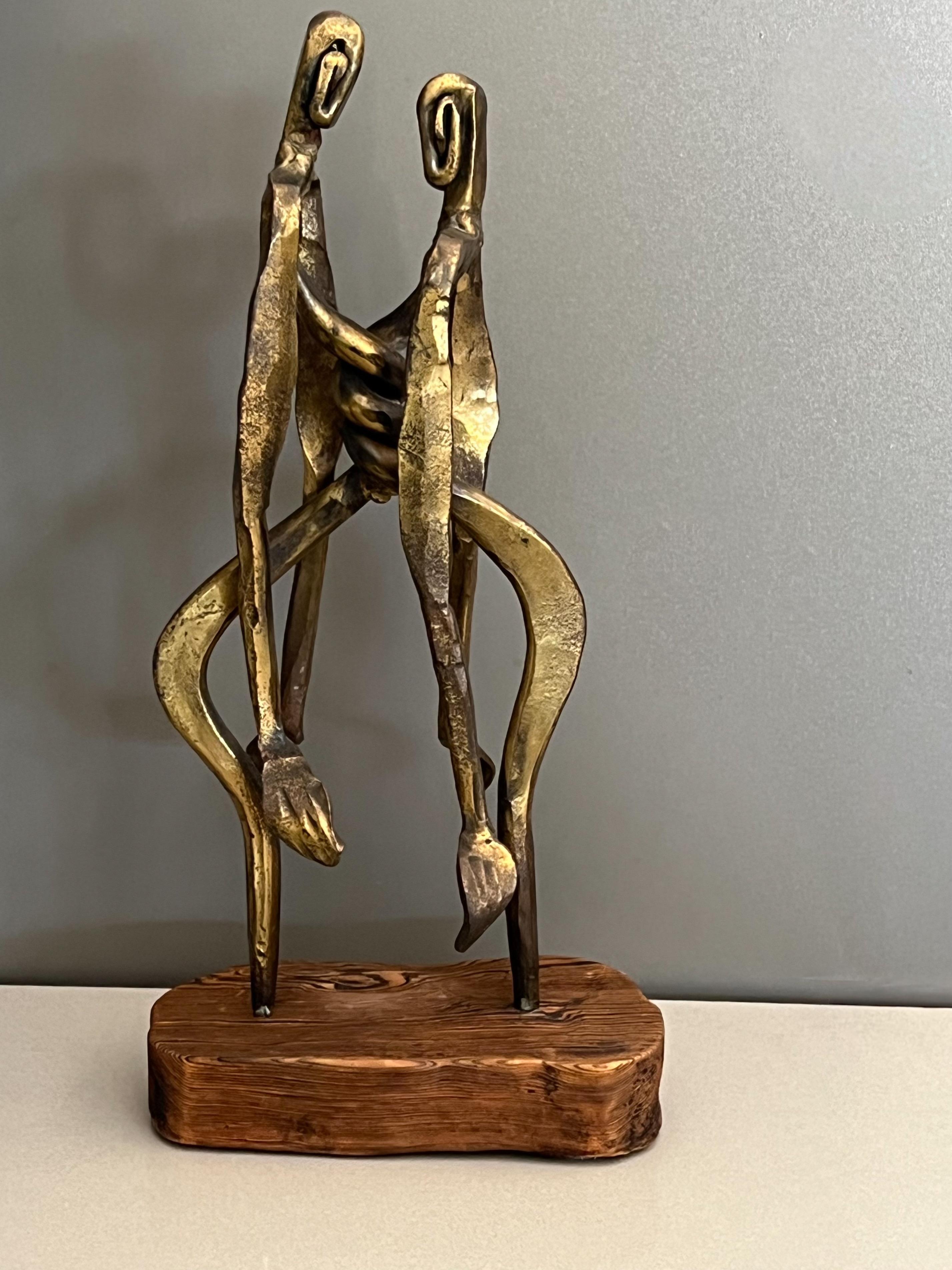 Scultura in bronzo di Harold Kerr degli anni '70 In condizioni buone in vendita a Palm Springs, CA