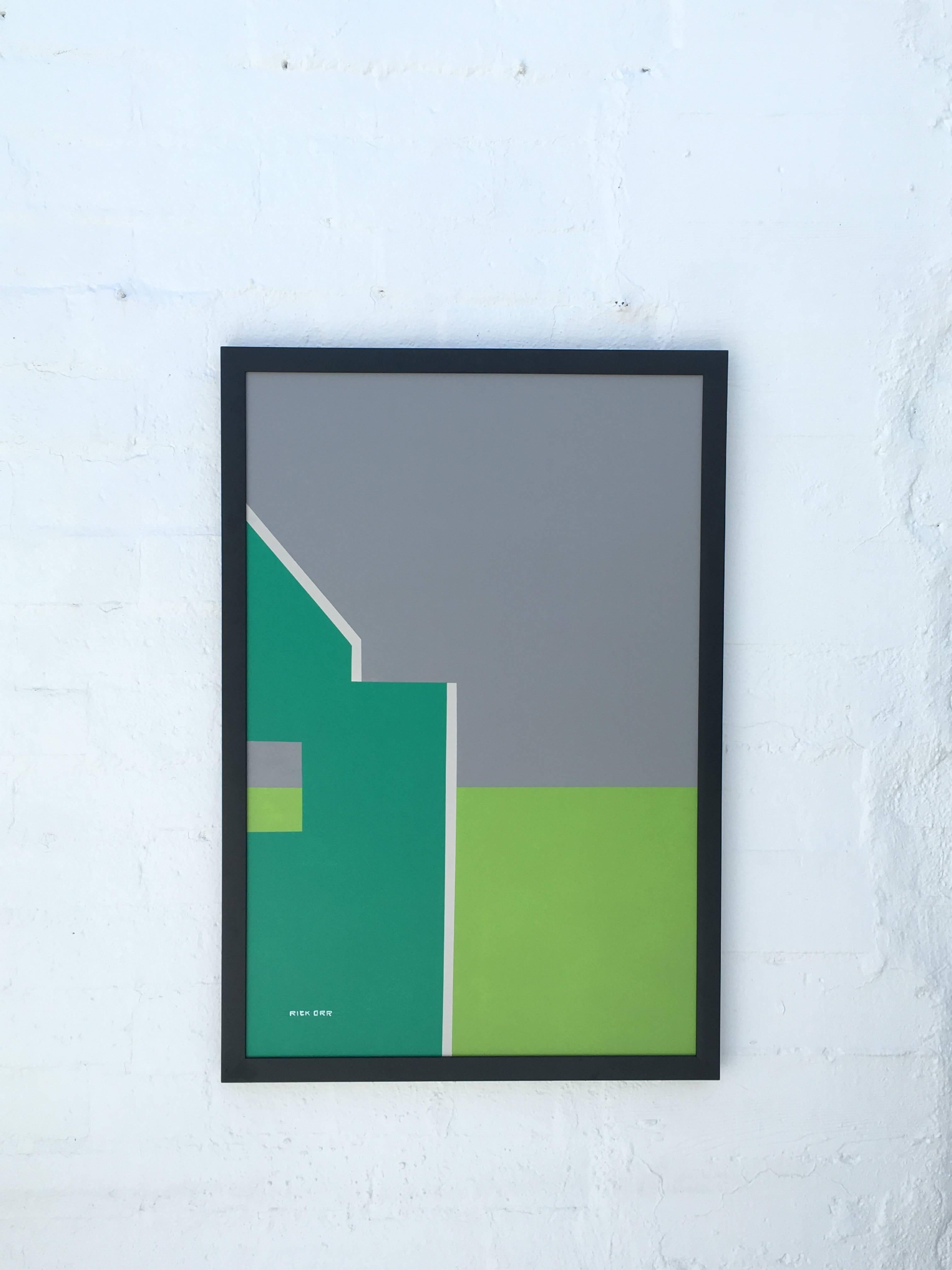 XXI secolo e contemporaneo Pittura astratta originale di Rick Orr in vendita